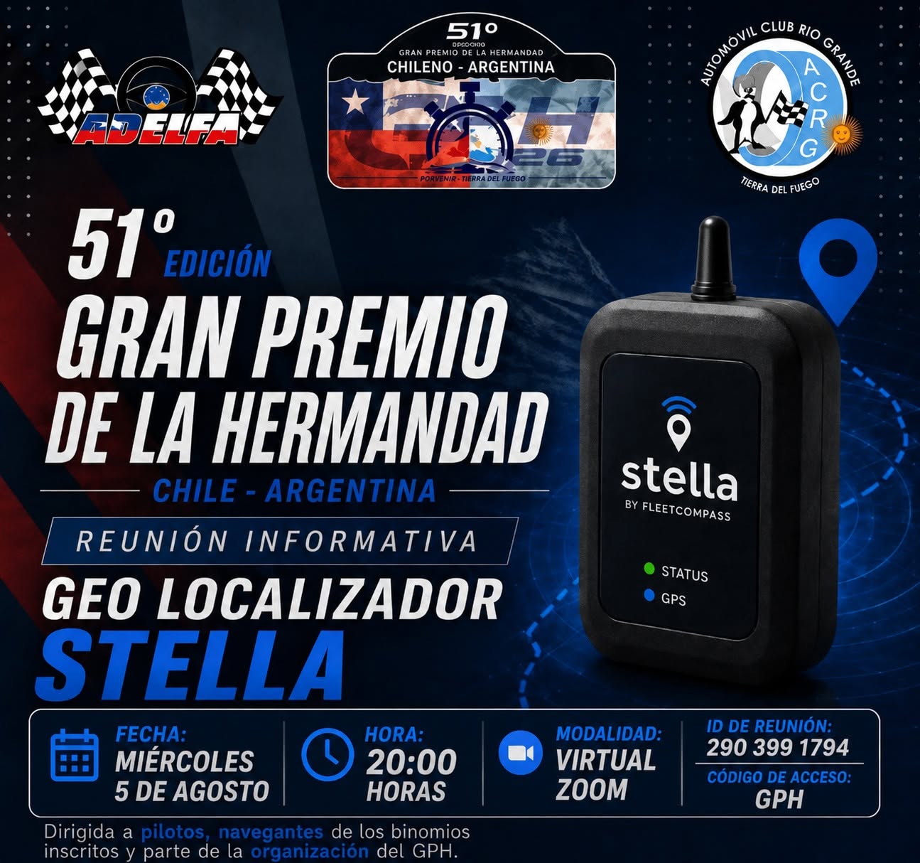 REUNIÓN INFORMATIVA – GEOLOCALIZADOR STELLA