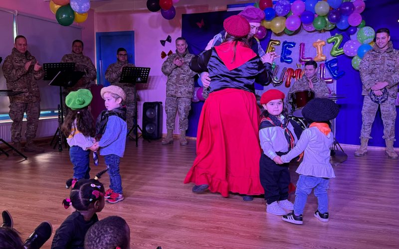 Celebración Jardín infantil Arco Iris, de Porvenir