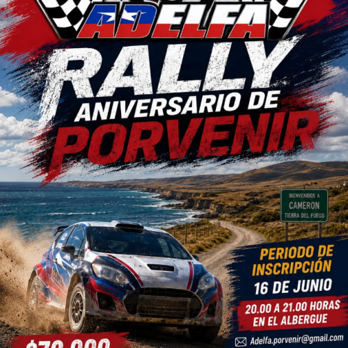 Rally Aniversario de Porvenir abre sus inscripciones para la primera fecha del campeonato
